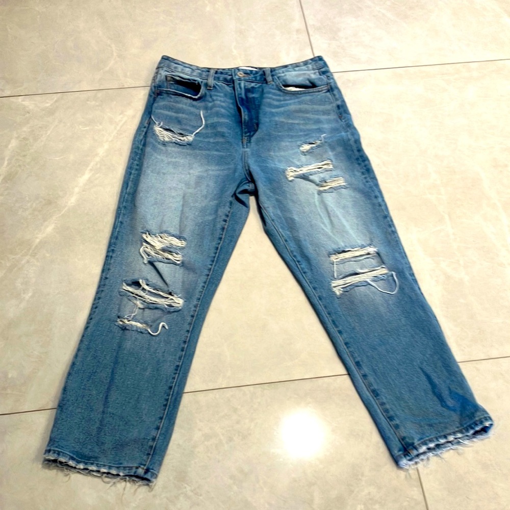 Women’s Jeans
Size: 8
Brand: express 
Color: blue 
Used:
$25